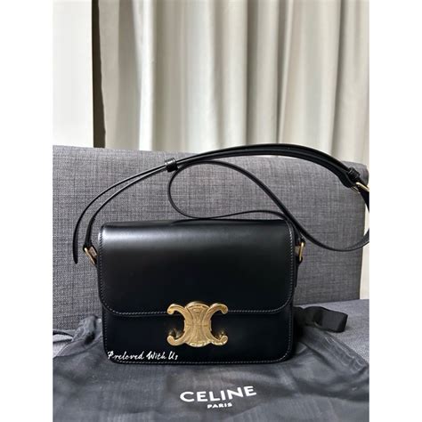 used celine bags ebay|Celine triomphe bag preloved.